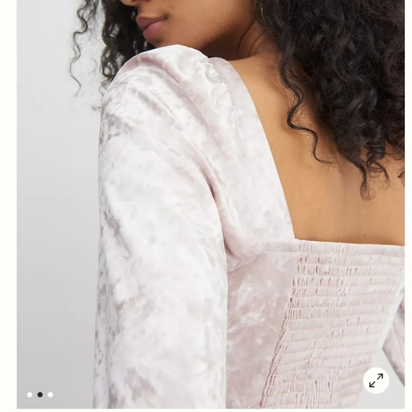 Anthropologie Jessima Velvet Blouse NWOT - Picture 4 of 11